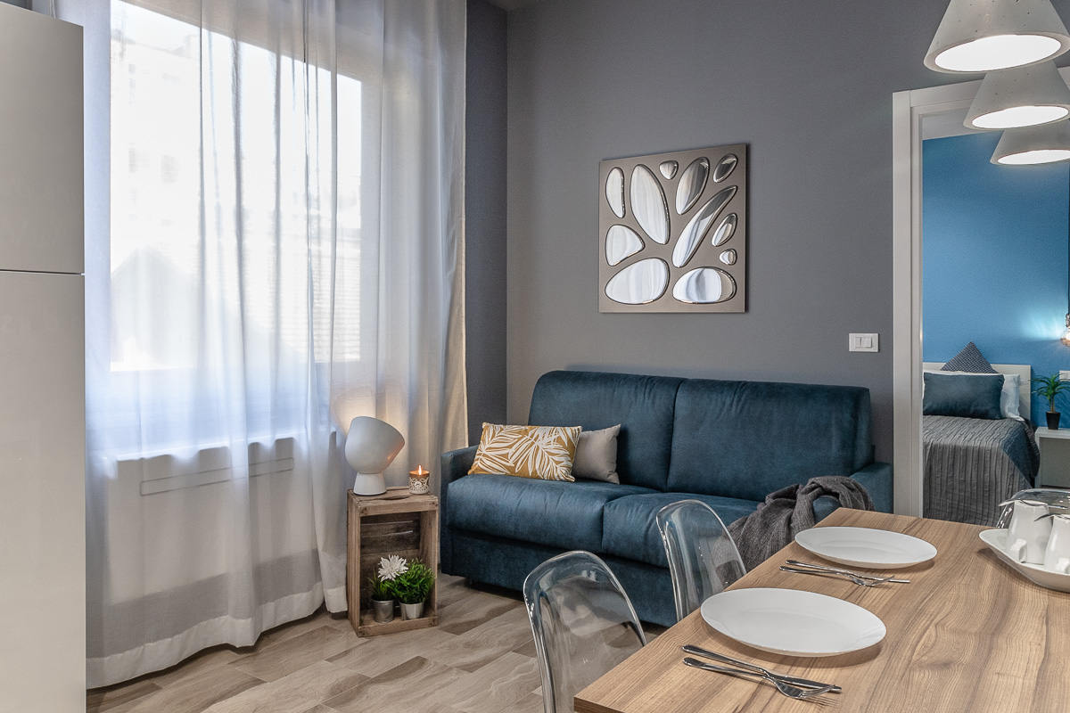 Salotto Appartamento Pavaglione | Ugo Bassi Apartments